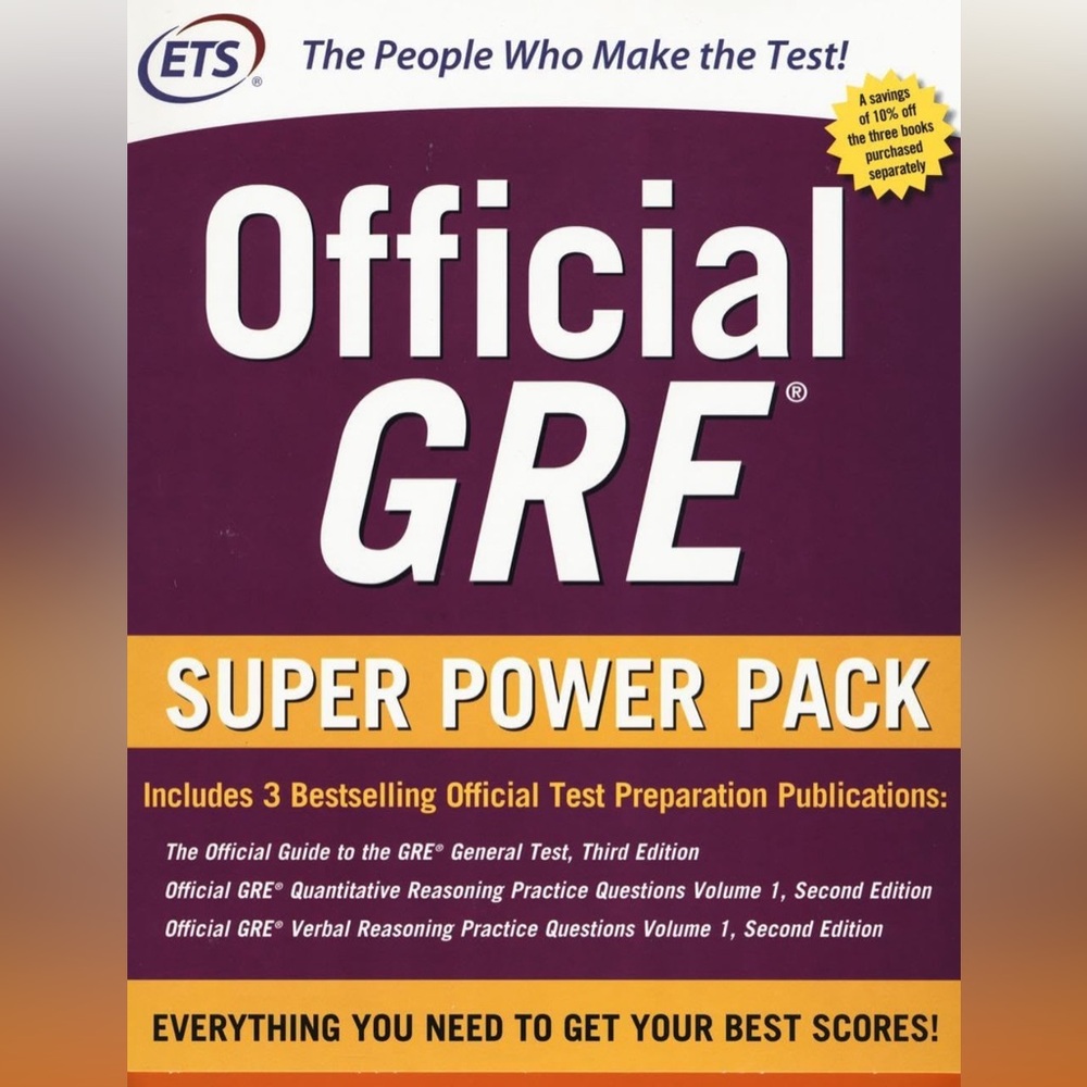 Official GRE Super Power Pack